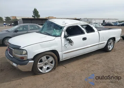 2001 GMC Sierra 1500 Sle from USA, damaged, VIN 2GTEC19T011294909